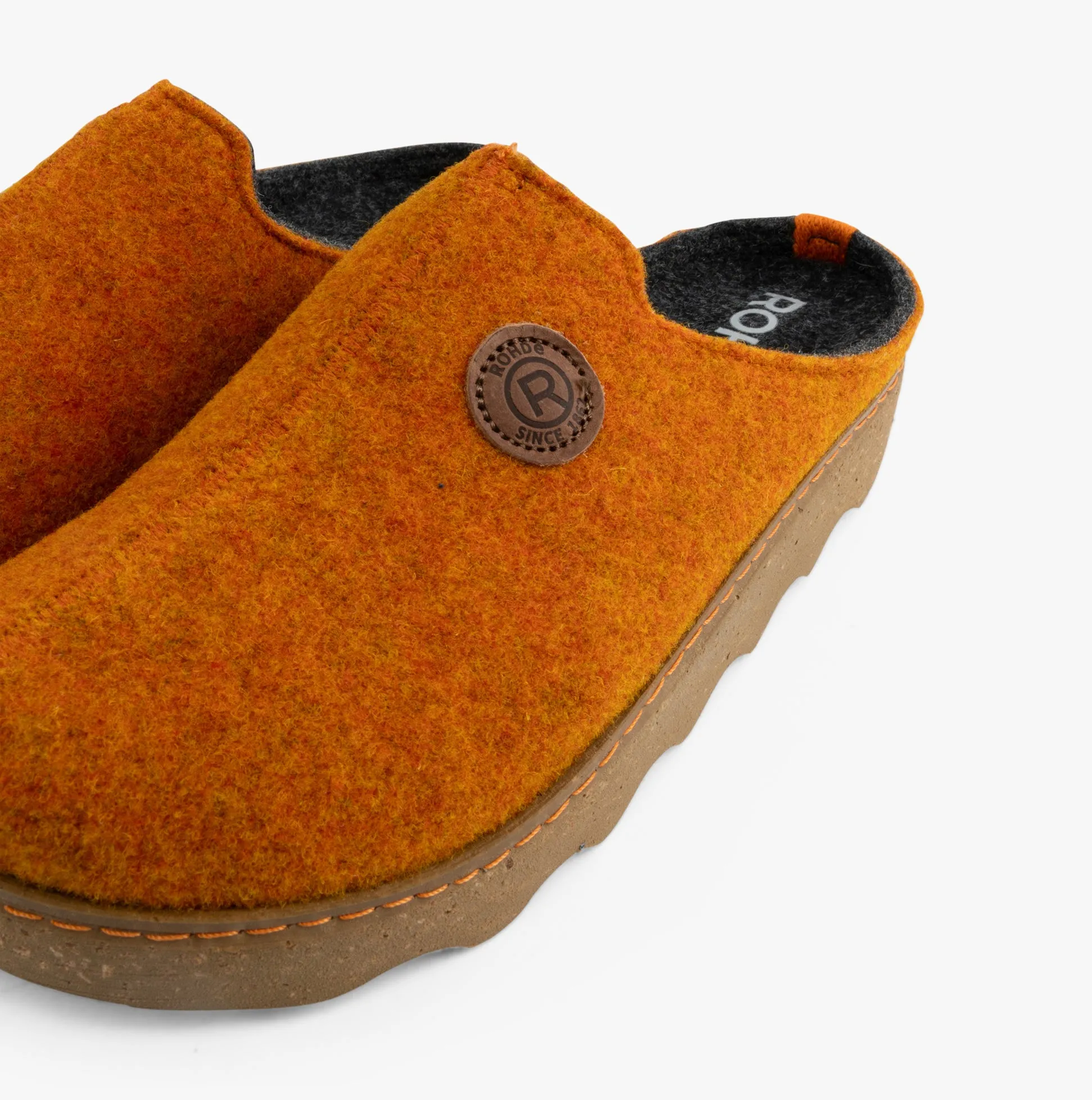 6120-31 Womens Slippers Renard Yellow