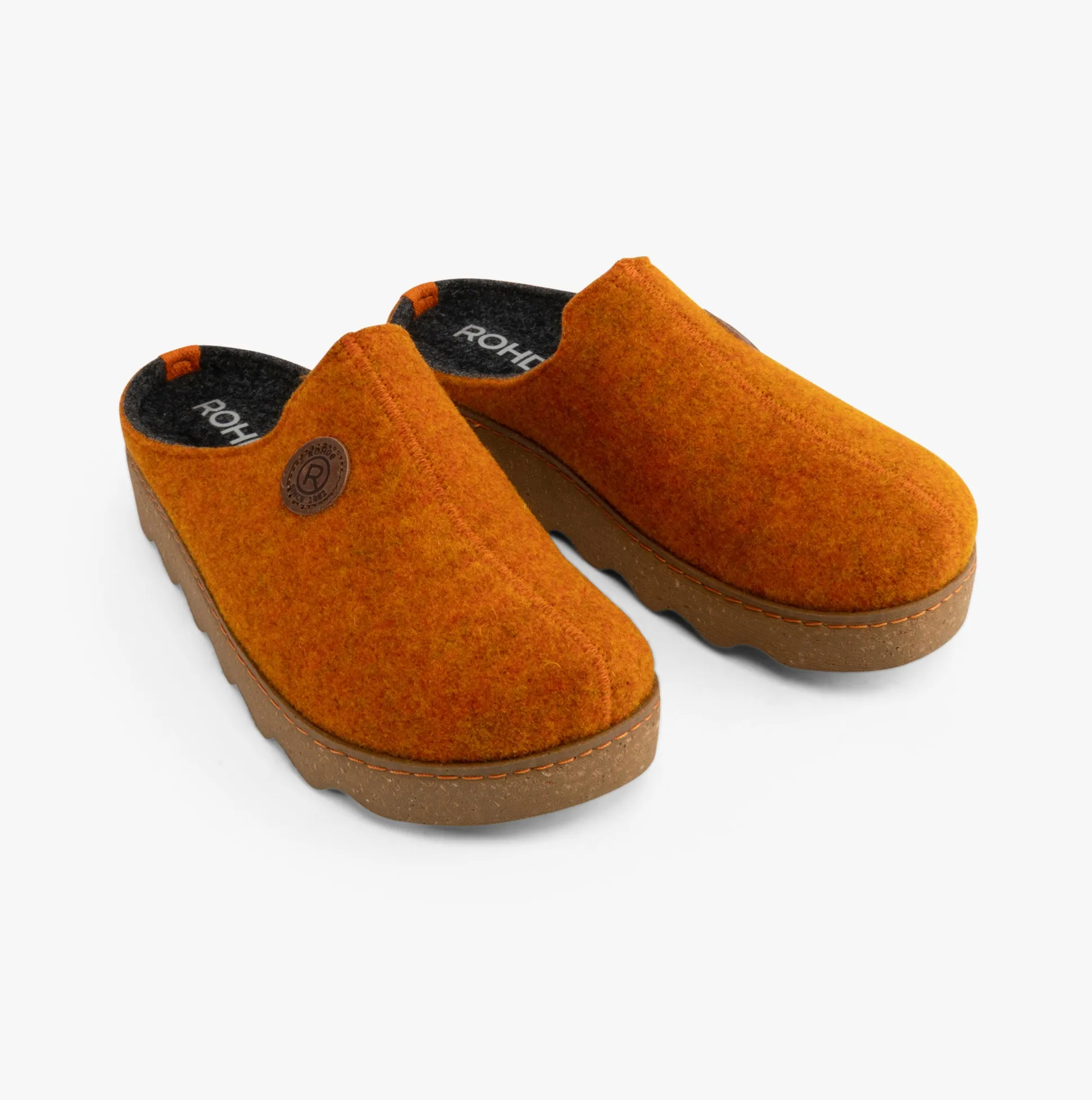 6120-31 Womens Slippers Renard Yellow