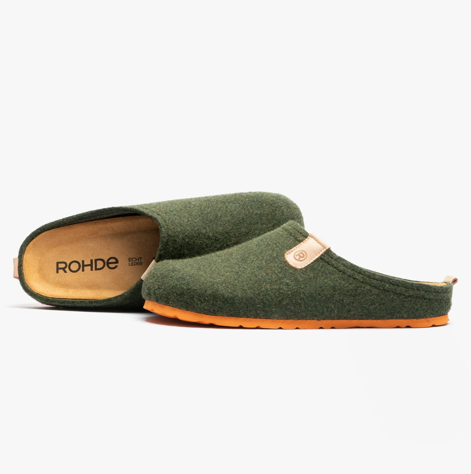 6900-67 Mens Slippers Green