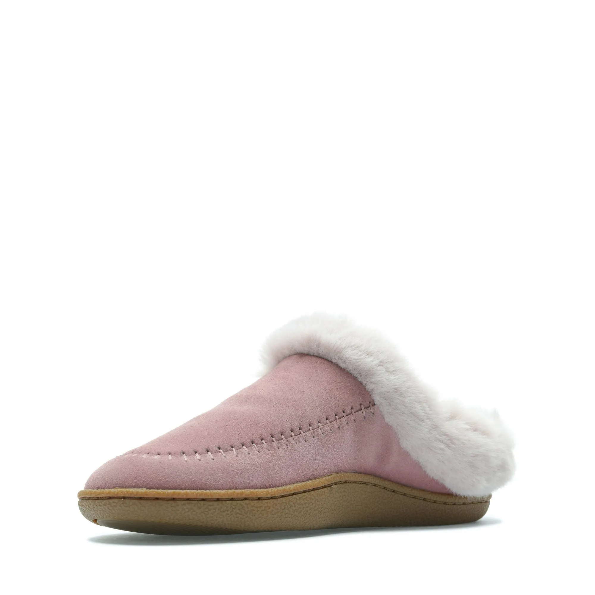 Clarks Pilton Home Rose Suede