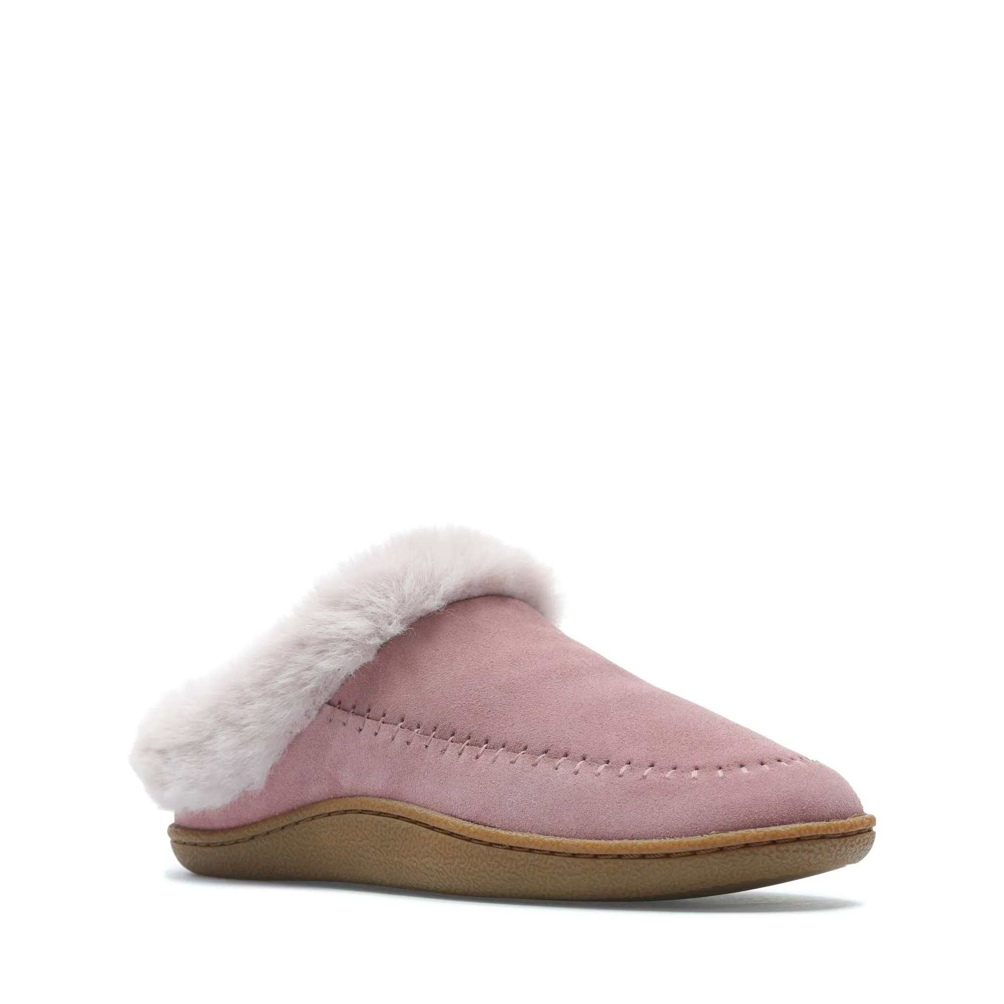 Clarks Pilton Home Rose Suede