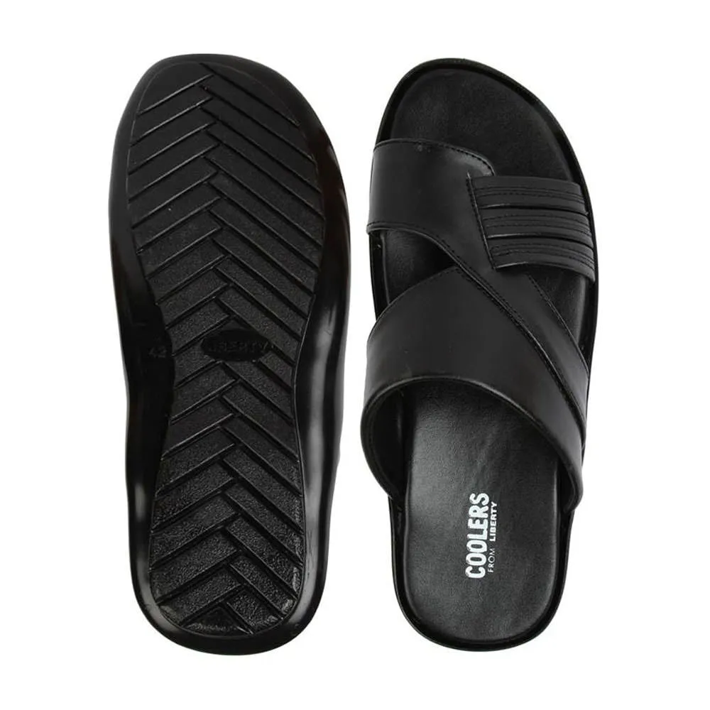 Coolers Casual (Black) Slipper For Men COOL99-81 By Liberty