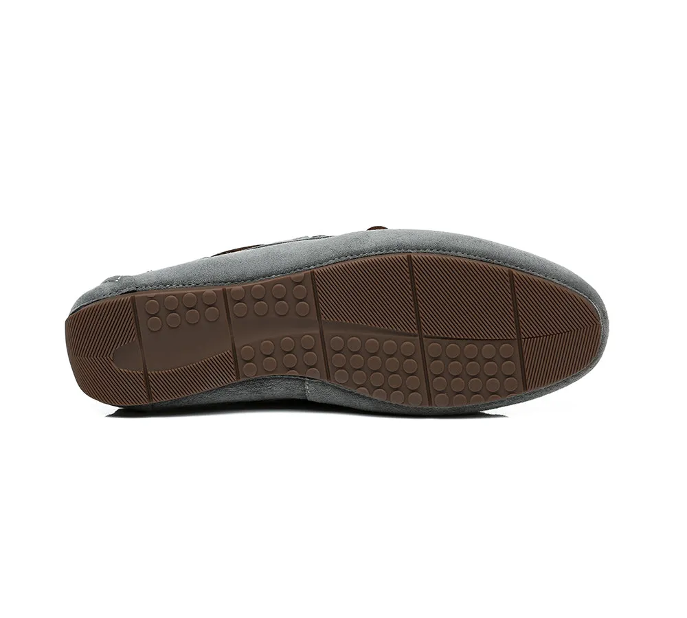 EVERAU Mens Moccasin Brinn