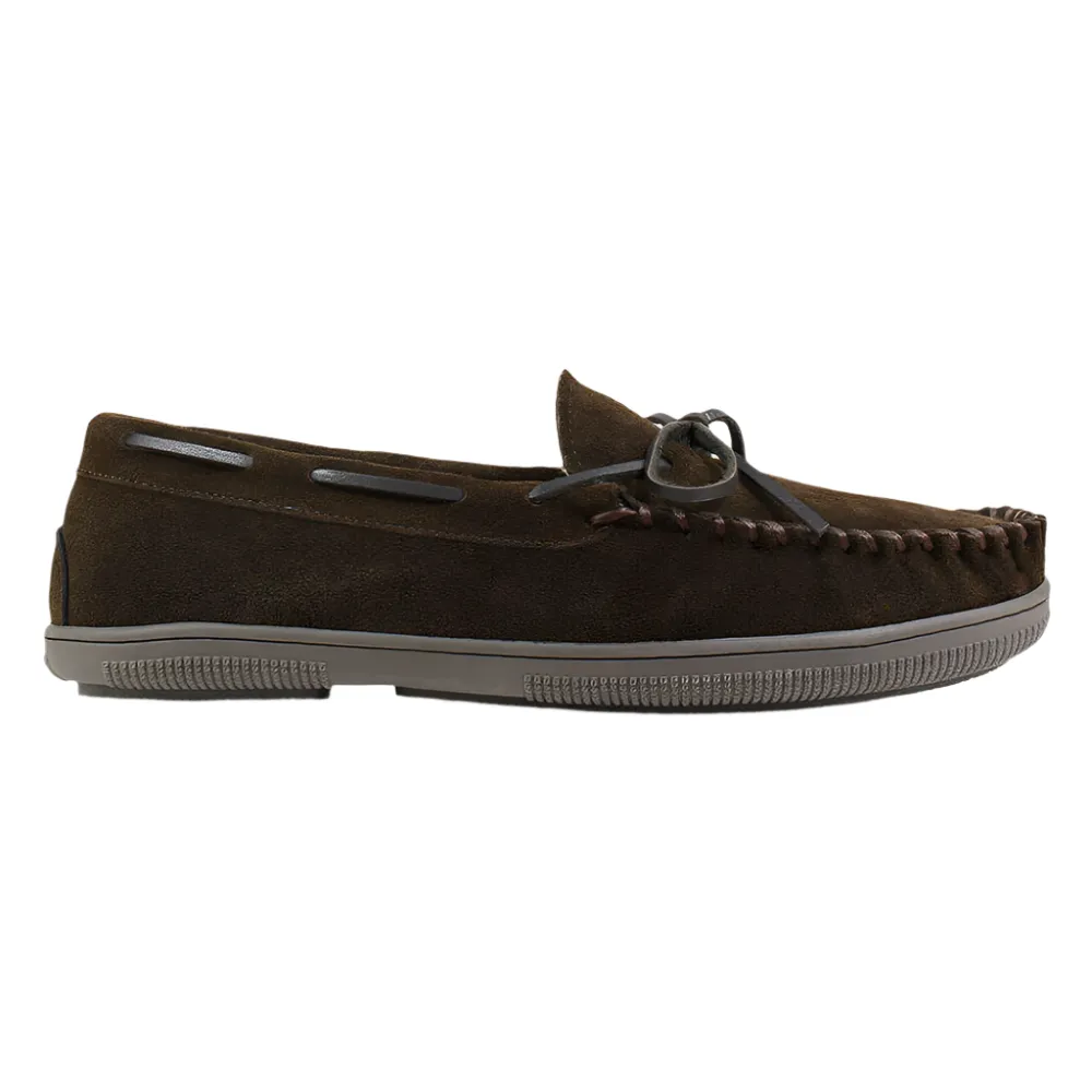 Florsheim Men's Cozzy Tie Slipper Chocolate