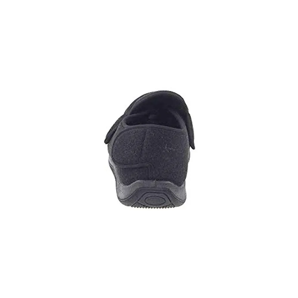 Foamtreads Physician Extra Wide Slipper Black (Men's)