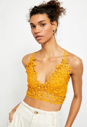 Free People - Miss Dazie Yellow Bralette