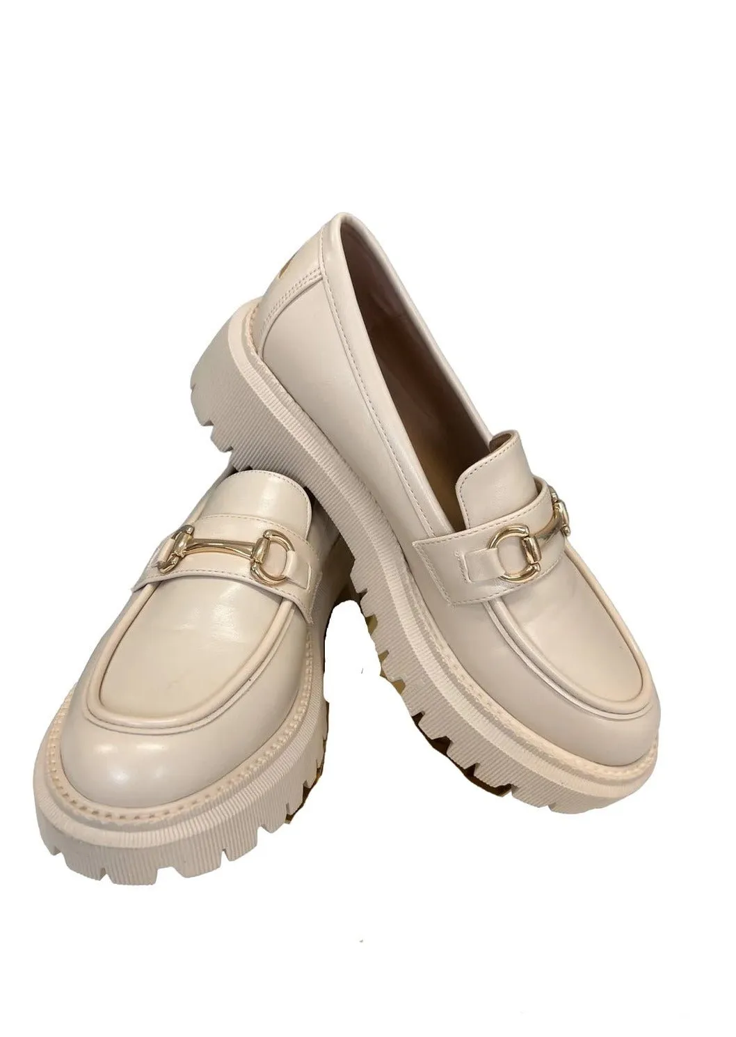 Halbschuh Creme 2307270-75