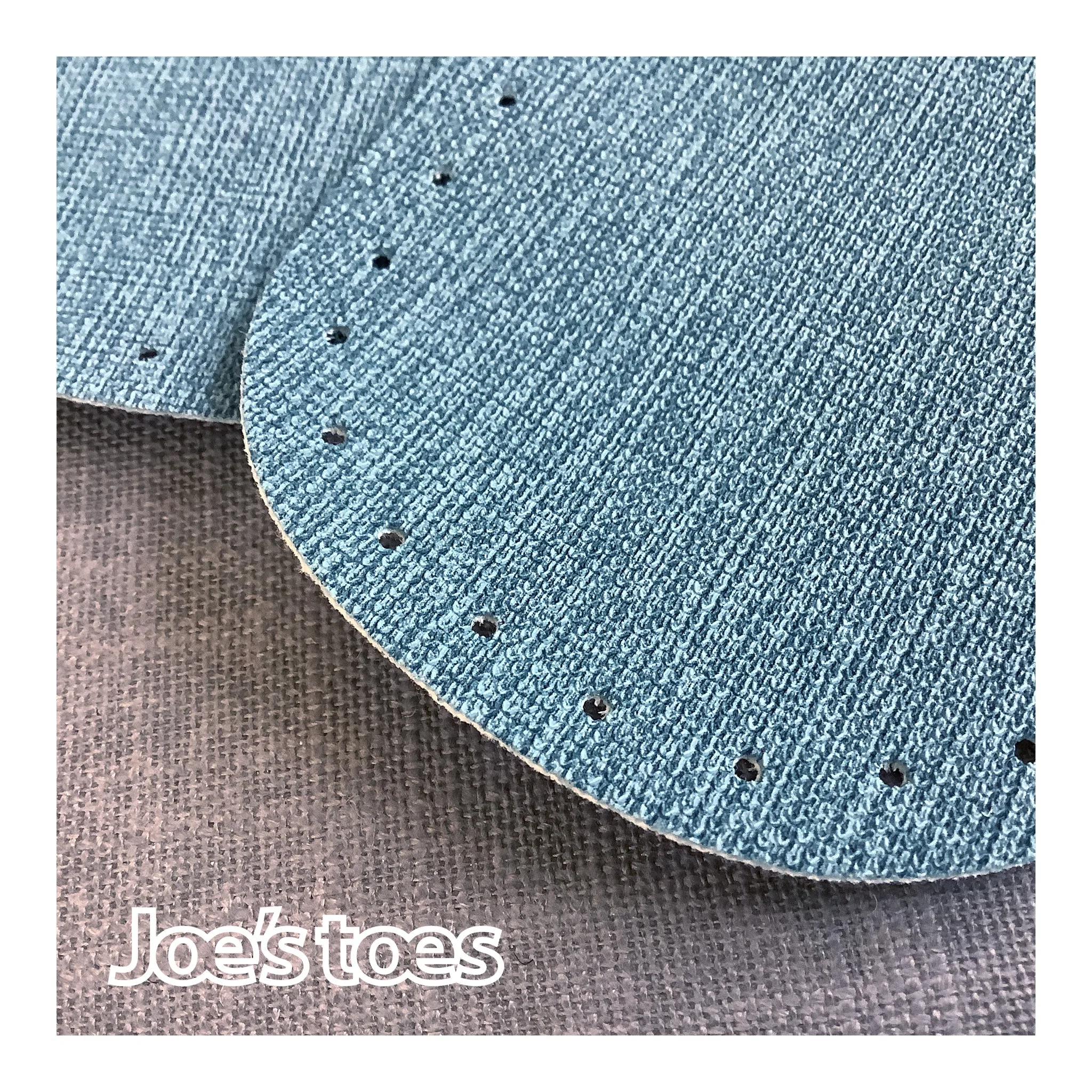 Joe's Toes linen-look vinyl patches - available in three sizes