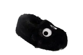 Kids Sam Silly Monster Slipper - Black