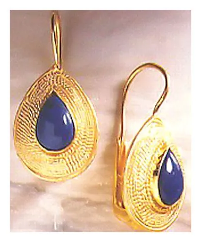 Kubla Khan Lapis Earrings