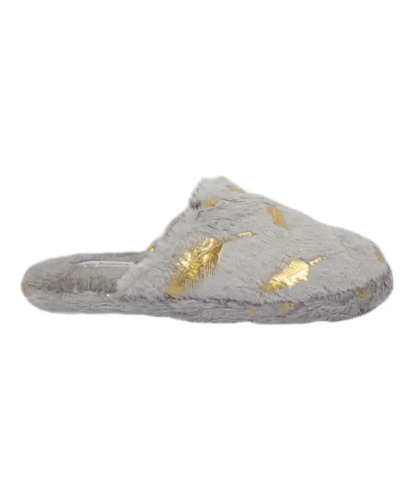 Ladies Lazy Bone Gold Leaf Slipper LQT325L