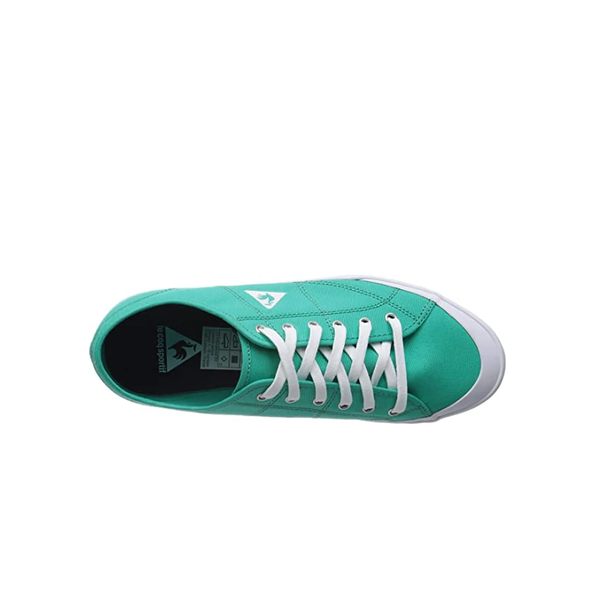 Le Coq Sportif Grandville Womens Green Plimsolls