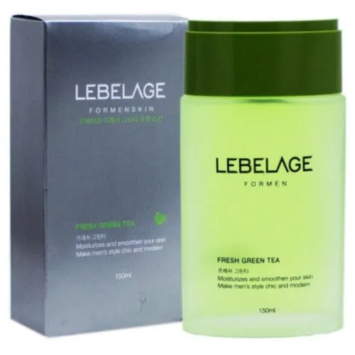 Lebelage Fresh Green Tea for man skincare 2 Sets Gifts Moisturizer Lotion