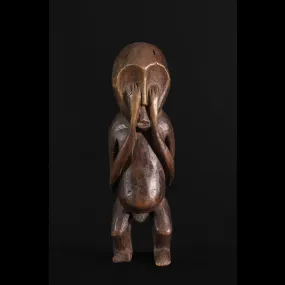 Lega Bwami Wooden Figure, Congo #16