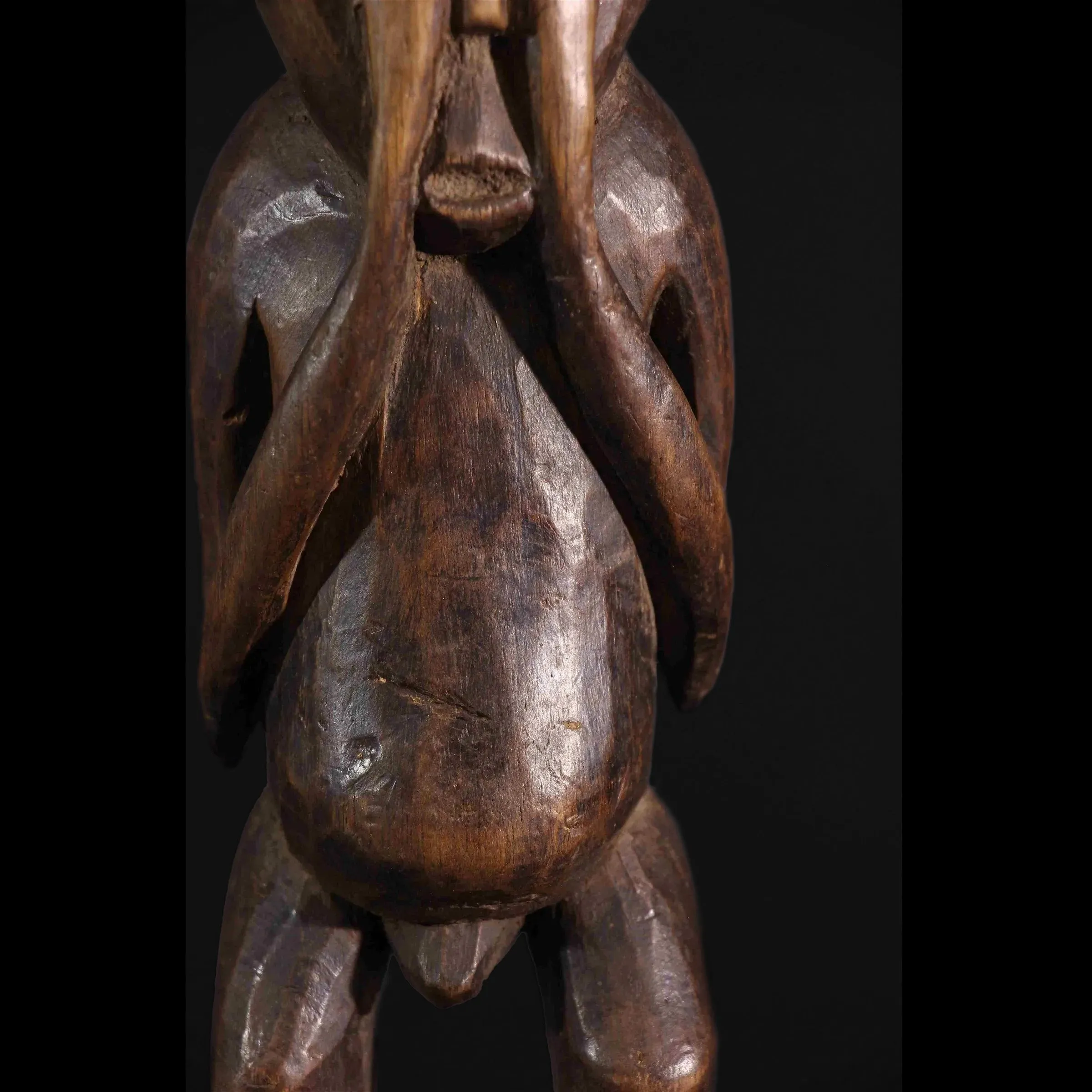 Lega Bwami Wooden Figure, Congo #16