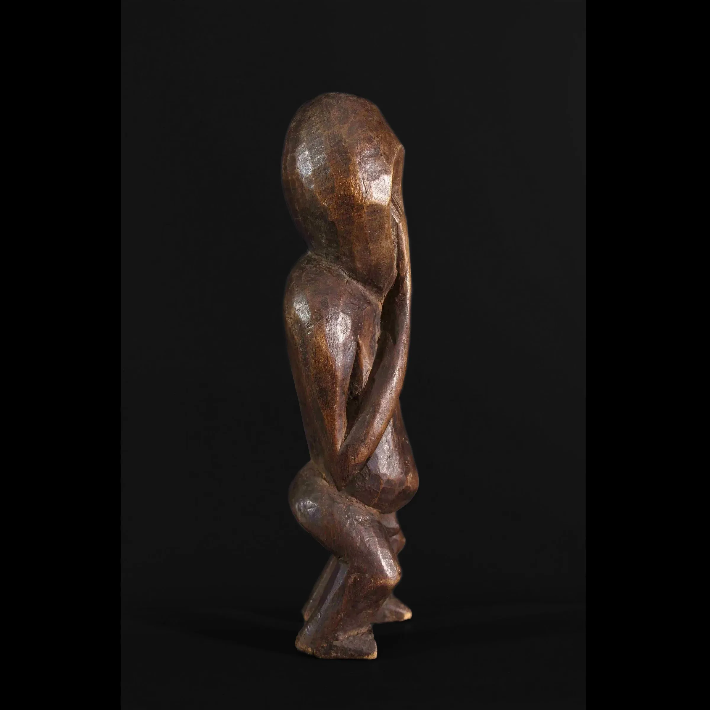 Lega Bwami Wooden Figure, Congo #16