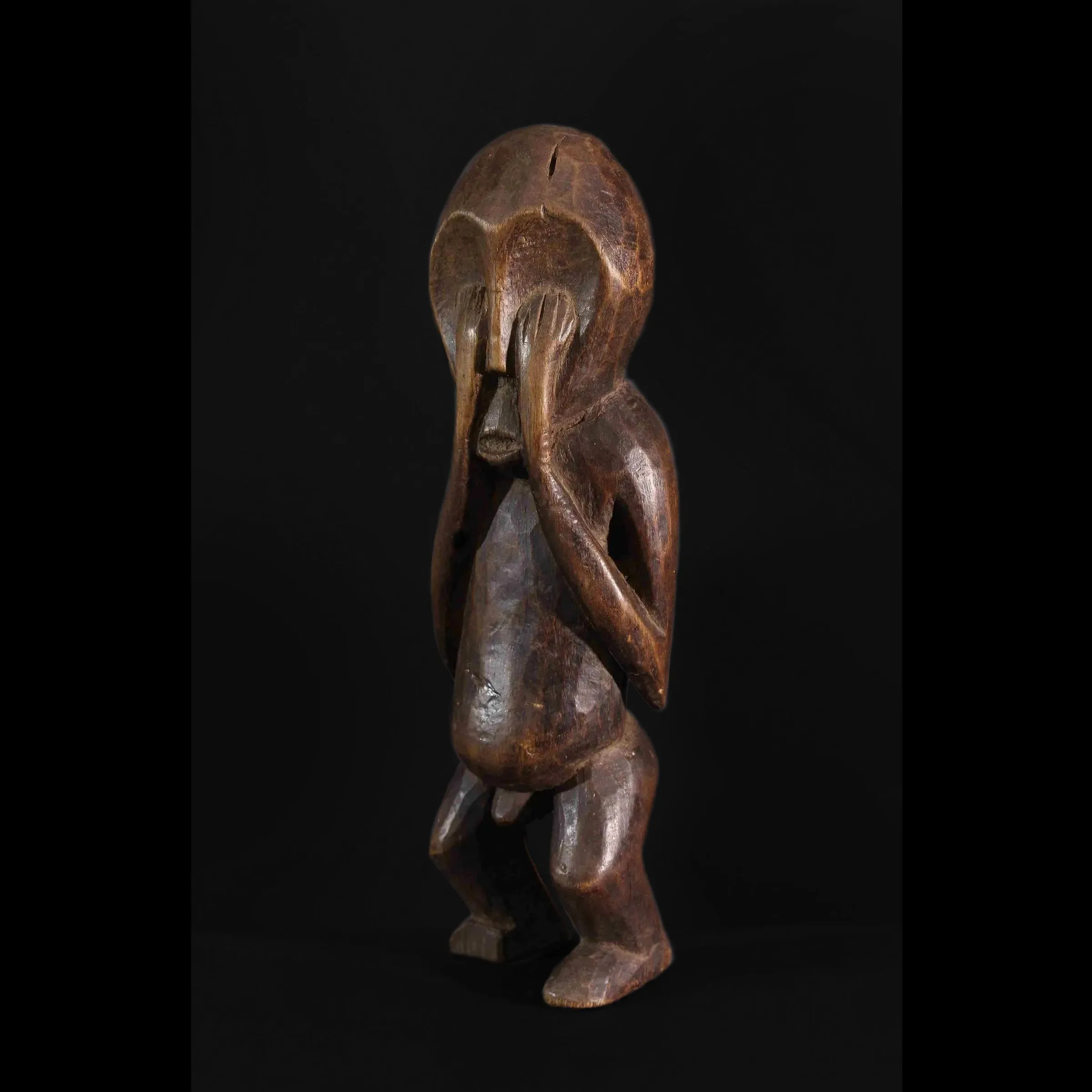 Lega Bwami Wooden Figure, Congo #16