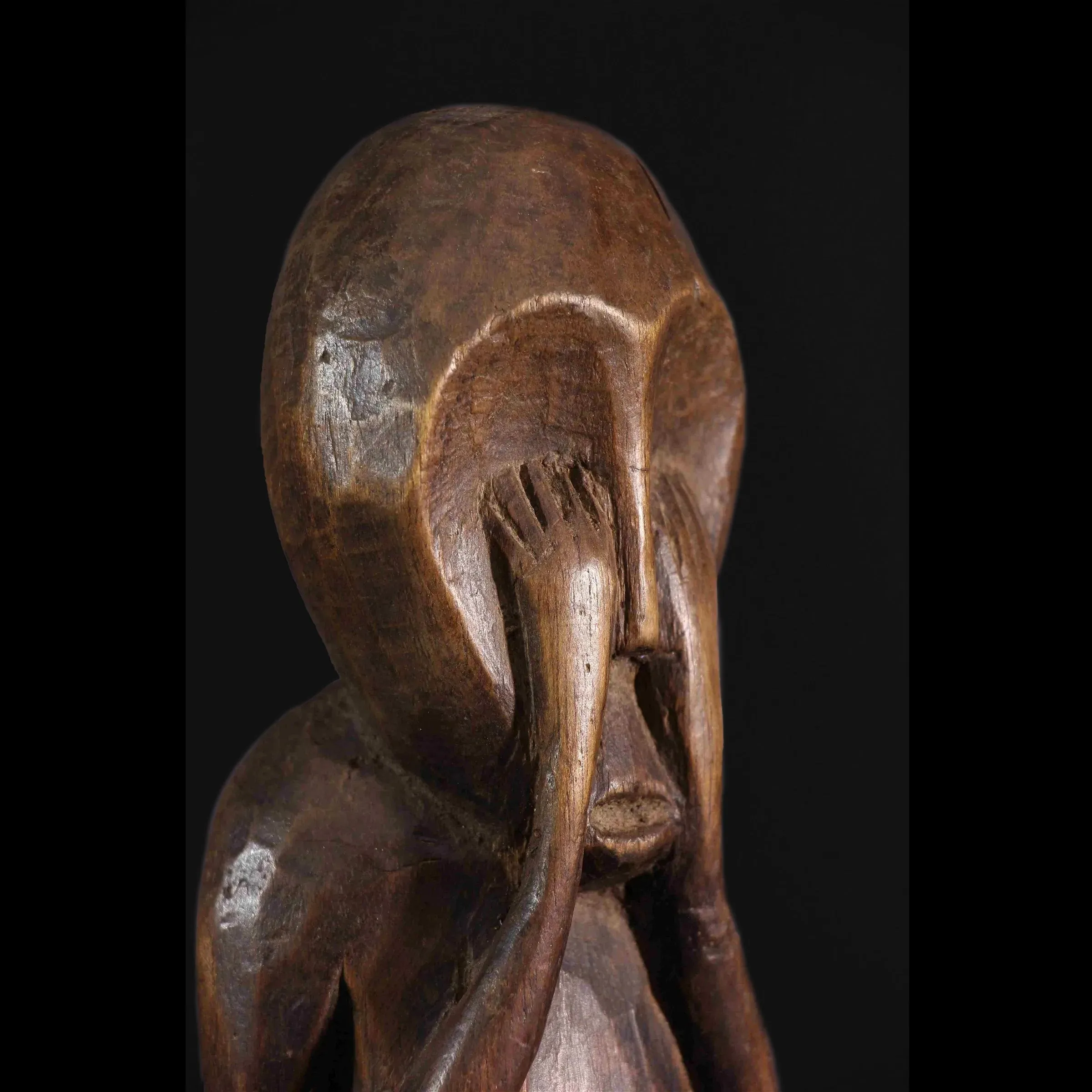 Lega Bwami Wooden Figure, Congo #16