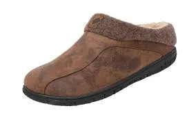 Mens Foamtreads "Lucas 3" Slipper - Brown