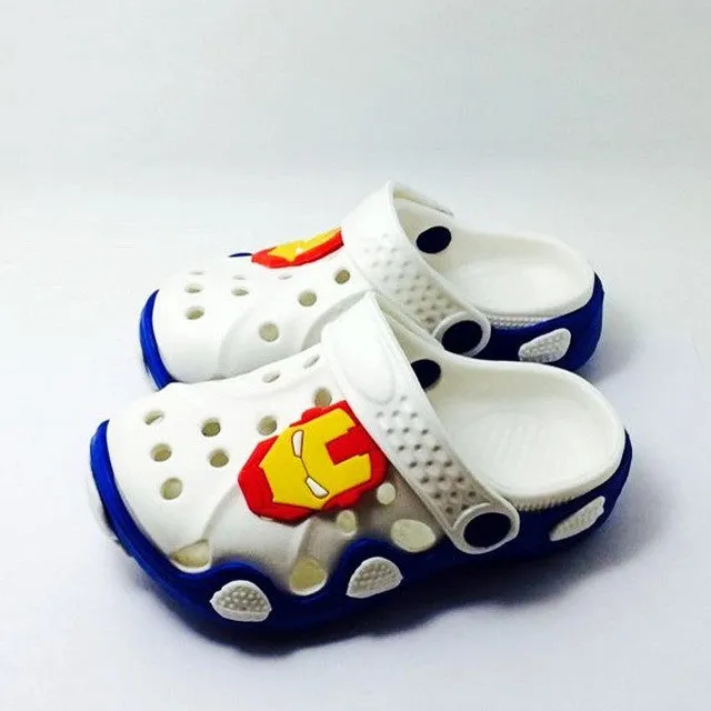 NEW Arrival Youth Boys/Girls Fashion Summer Sandals Beach Clog Croc Fit shoe charms/Flip Flops Slippers EVA Shoes