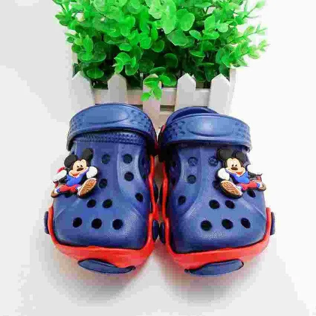 NEW Arrival Youth Boys/Girls Fashion Summer Sandals Beach Clog Croc Fit shoe charms/Flip Flops Slippers EVA Shoes