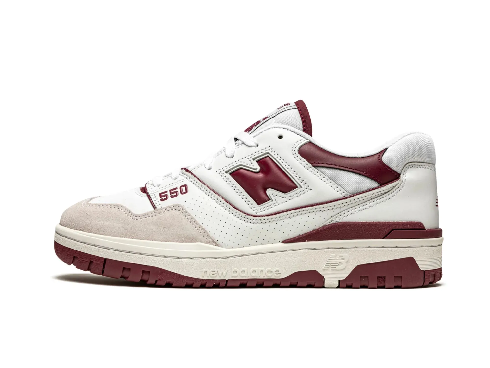 New Balance 550 Sea Salt "Burgundy"