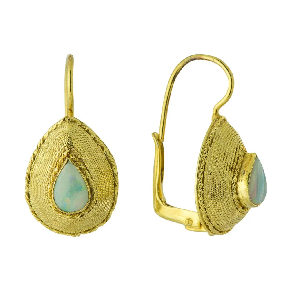 Rubaiyat Opal Earrings