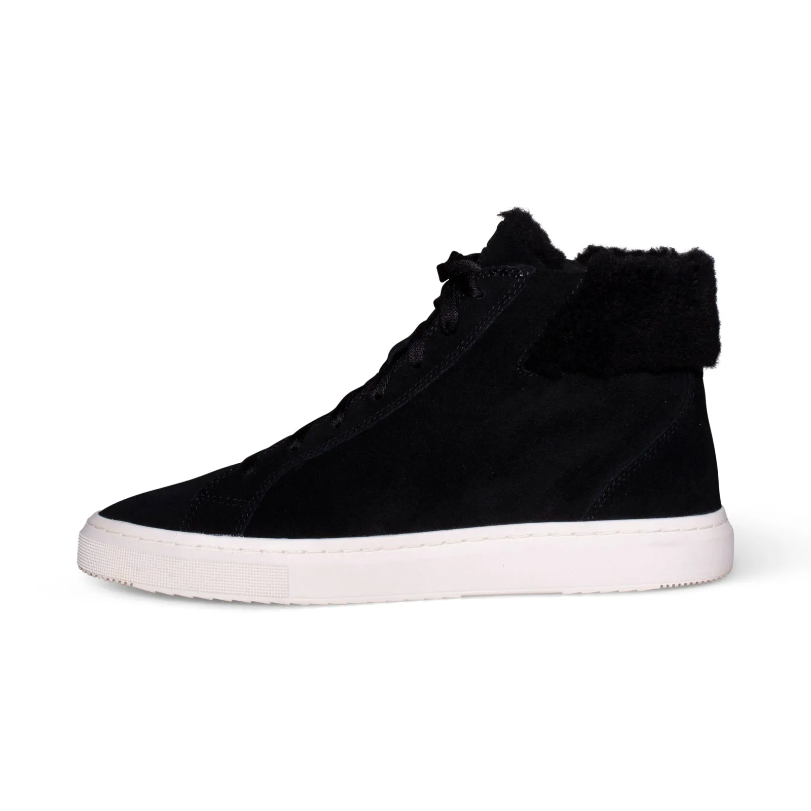 UGG Alameda Mid Zip Black Sneakers - Women's