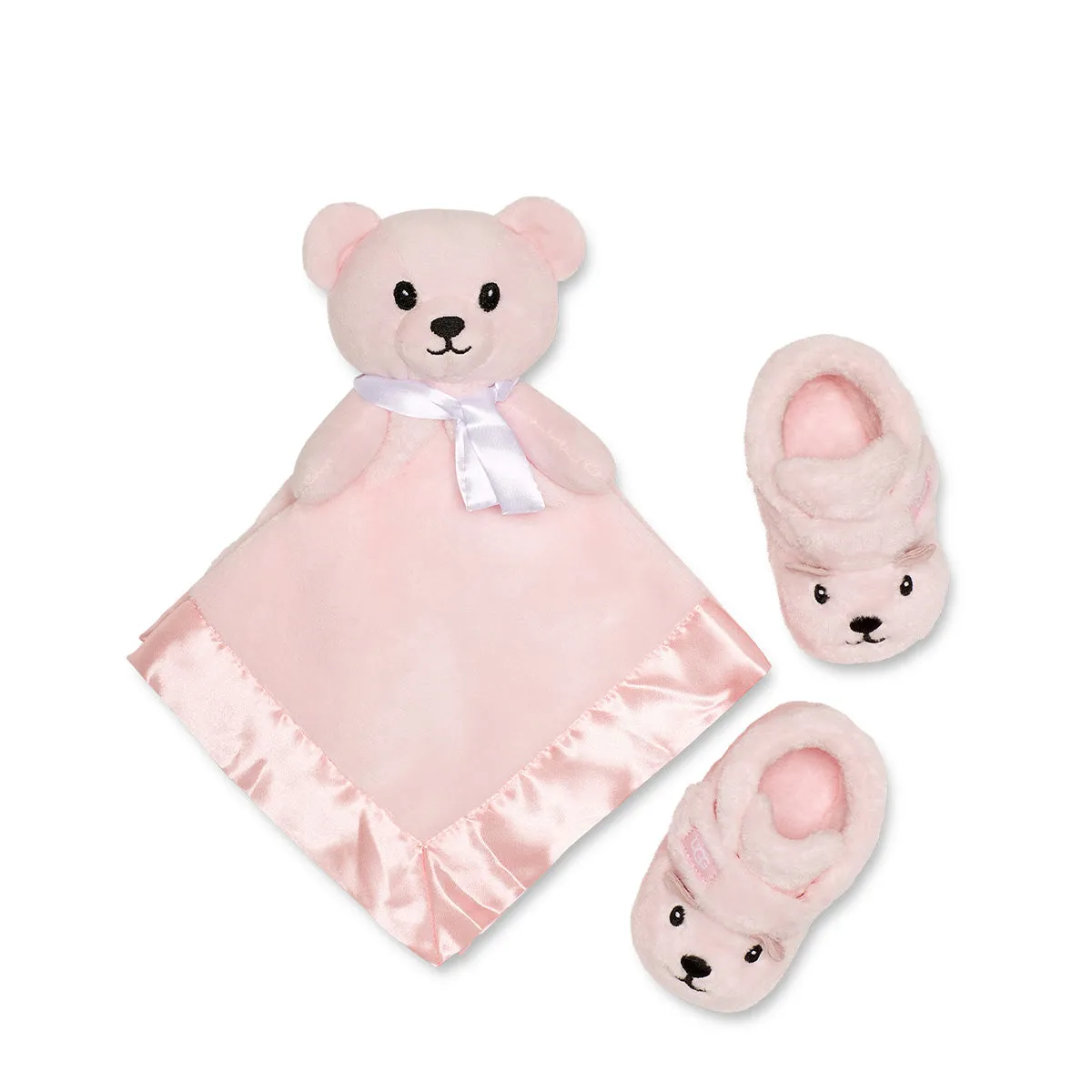 UGG Bixbee and Lovey Bear Stuffie Seashell Pink  