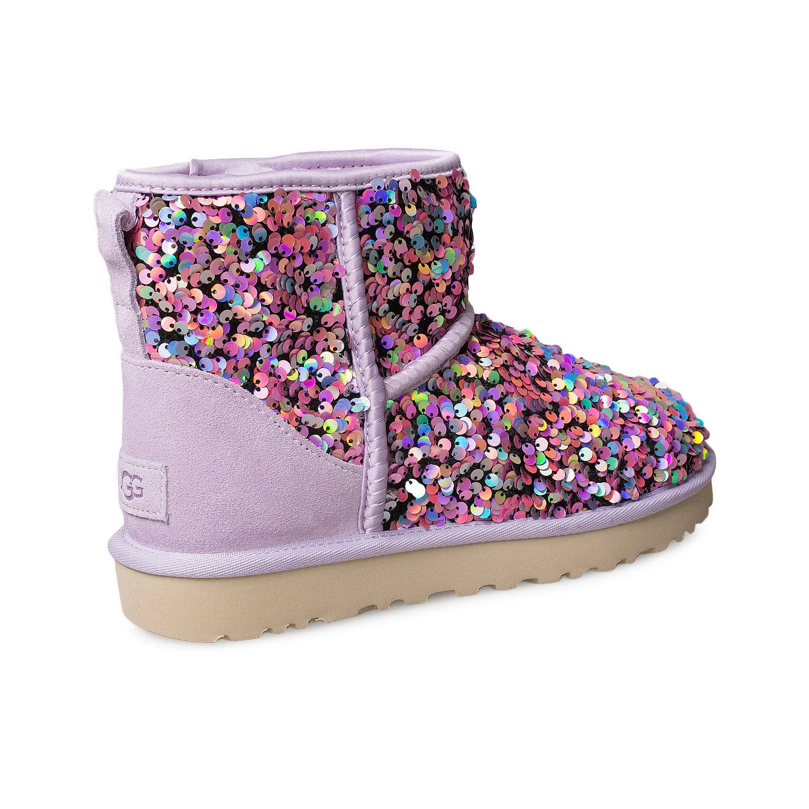 UGG Classic Mini Stellar Sequin Lilac Frost - Women's