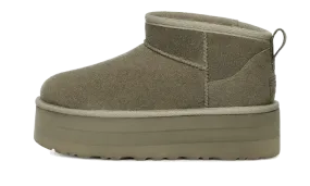 UGG Classic Ultra Mini Platform Moss Green