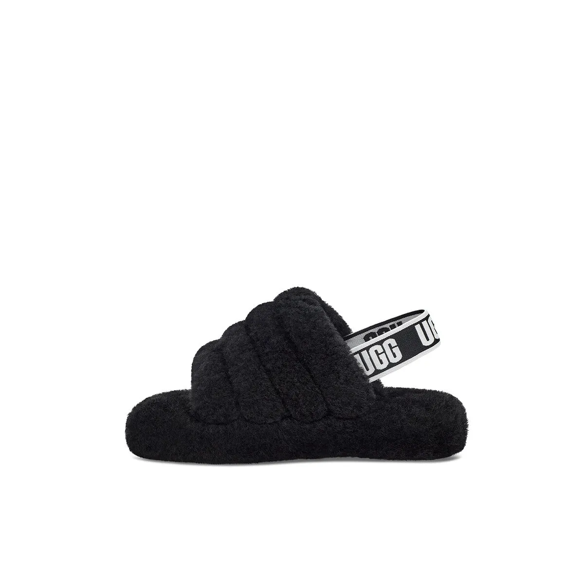 UGG Fluff Yeah Slide Black  