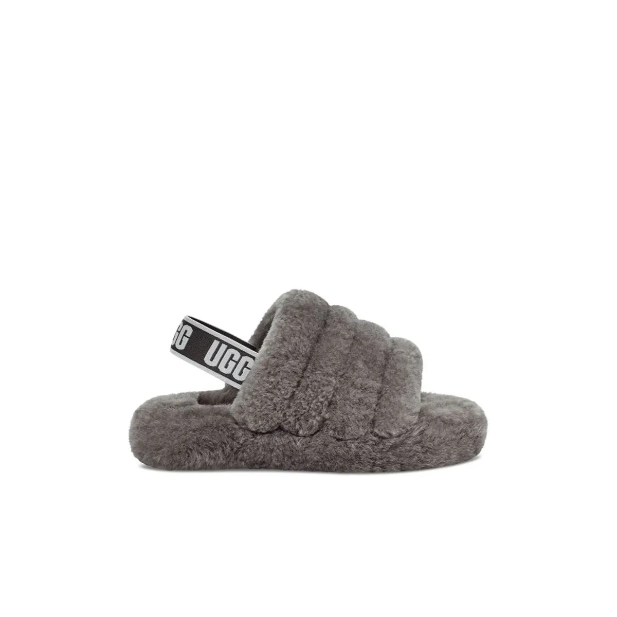 UGG Fluff Yeah Slide Charcoal  