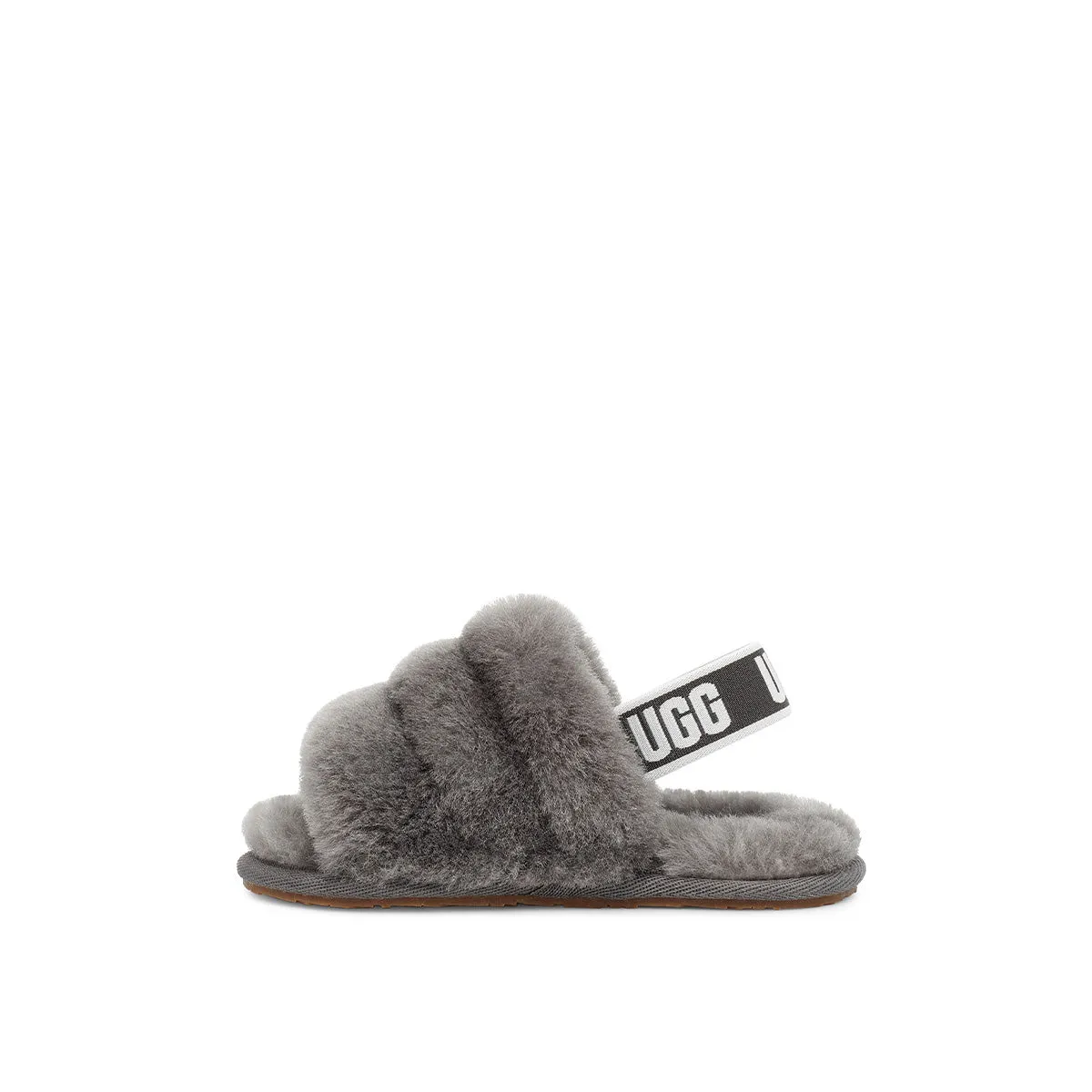 UGG Fluff Yeah Slide Charcoal  