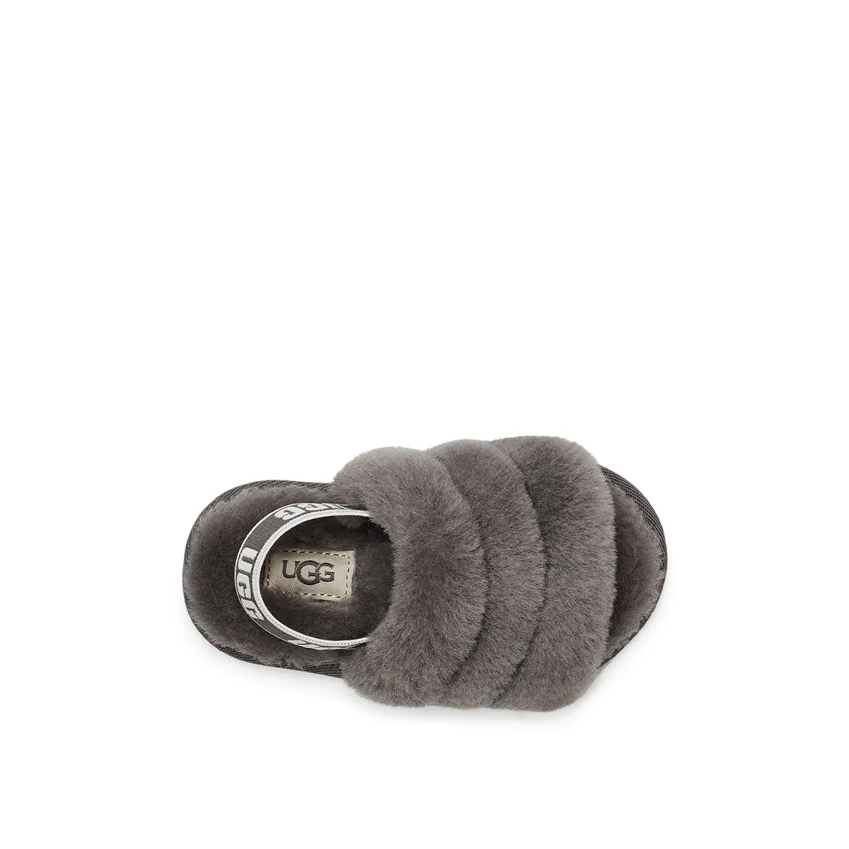 UGG Fluff Yeah Slide Charcoal  