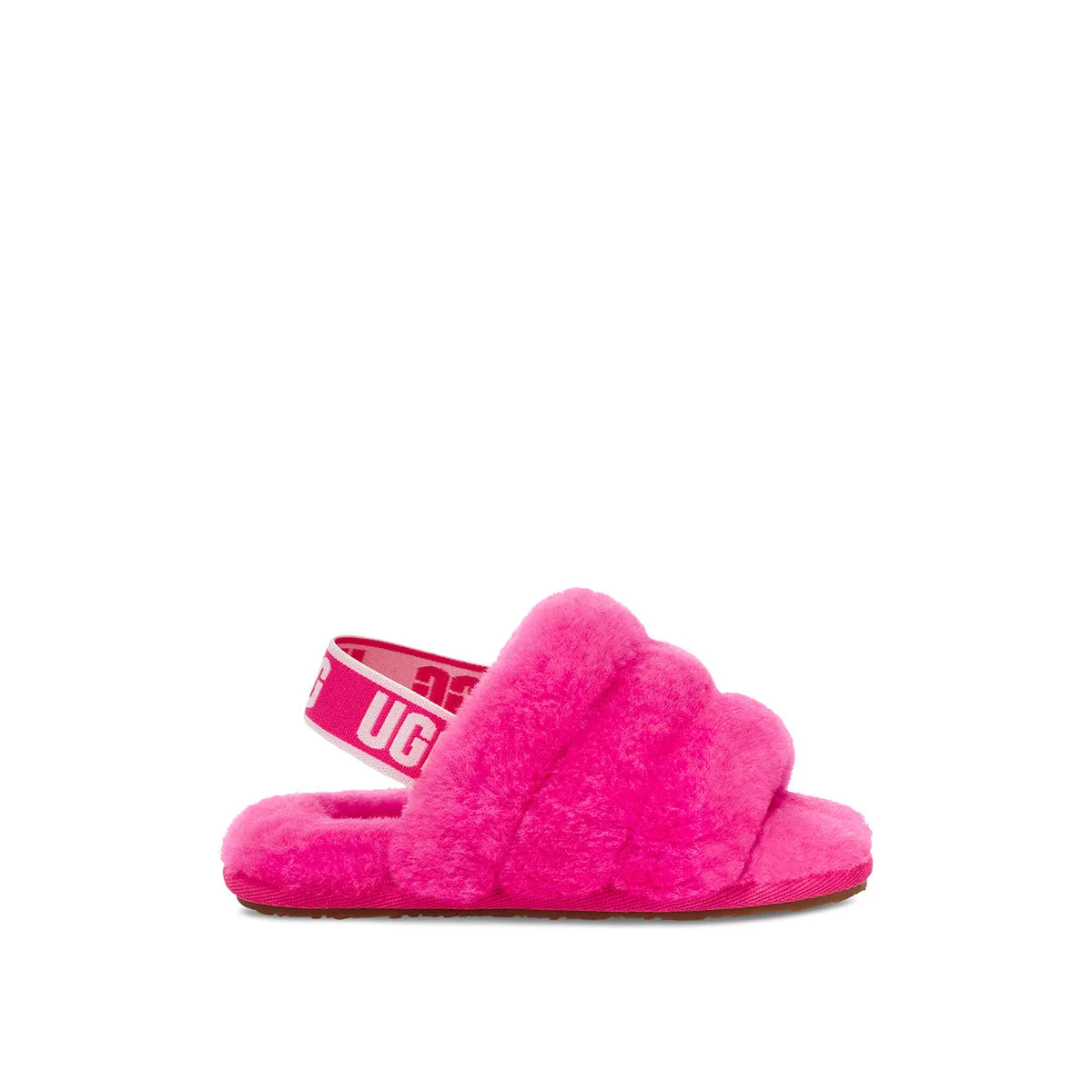 UGG Fluff Yeah Slide Rock Rose   