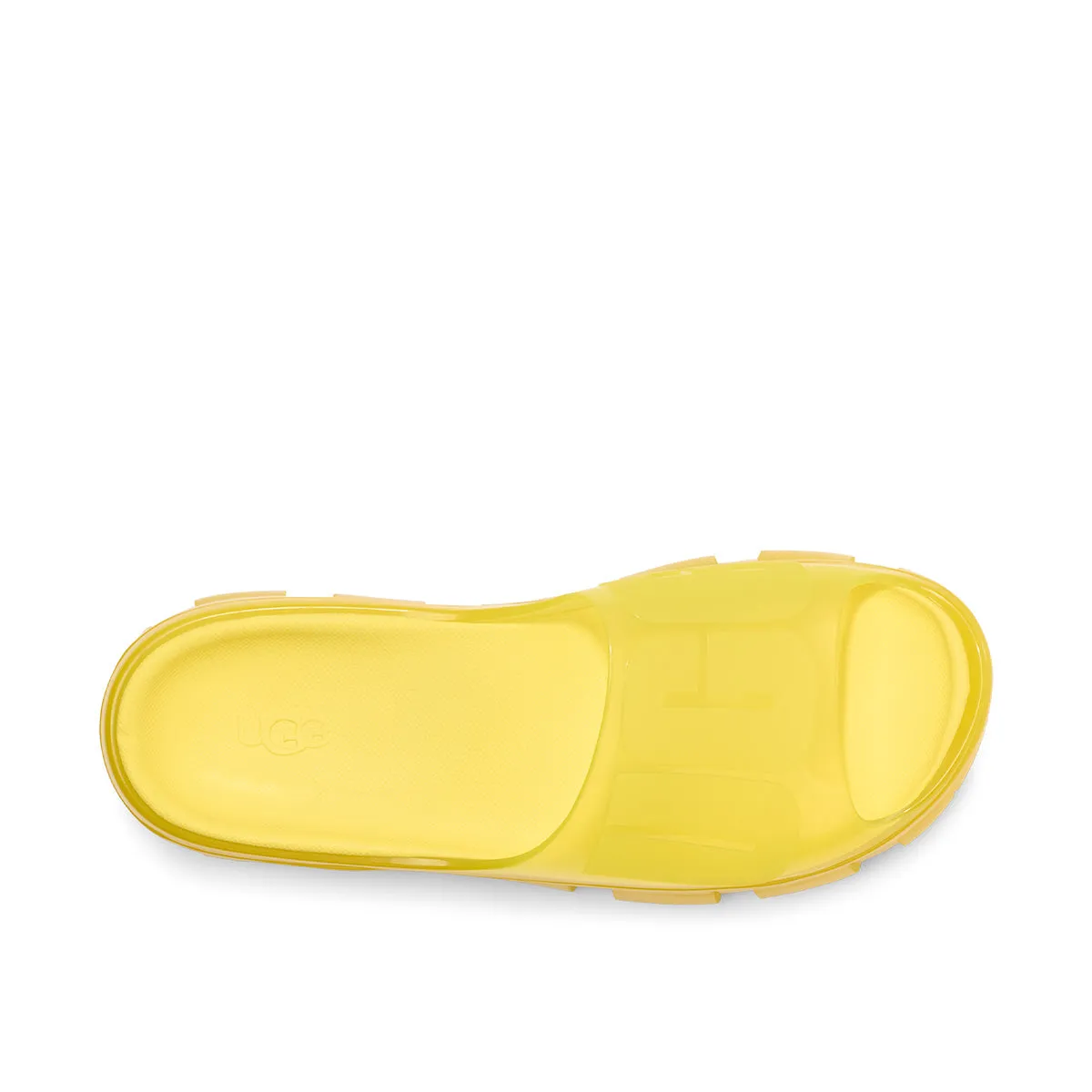 UGG Jella Clear Slide Sunny Yellow   