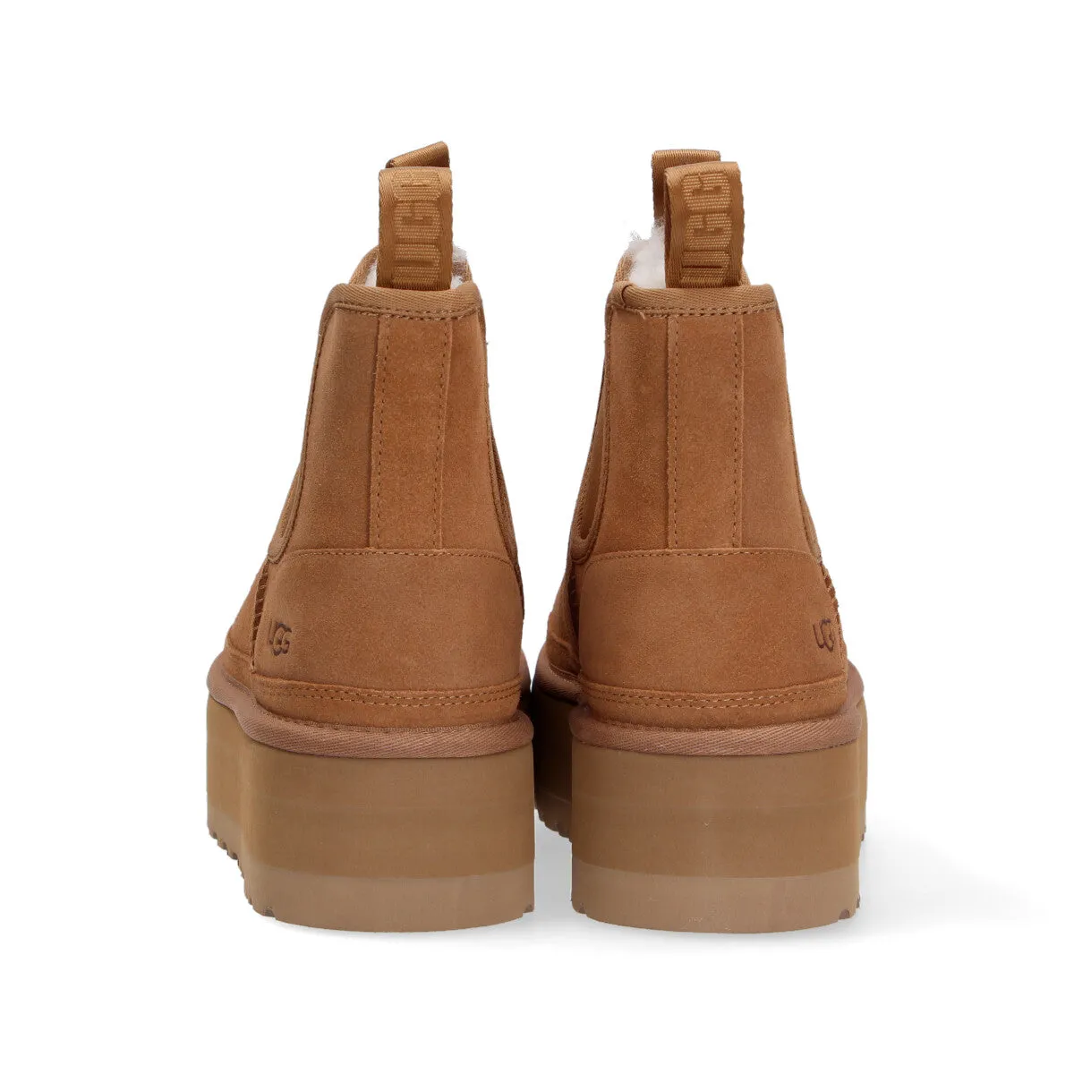 UGG neumel platform chelsea cuoio