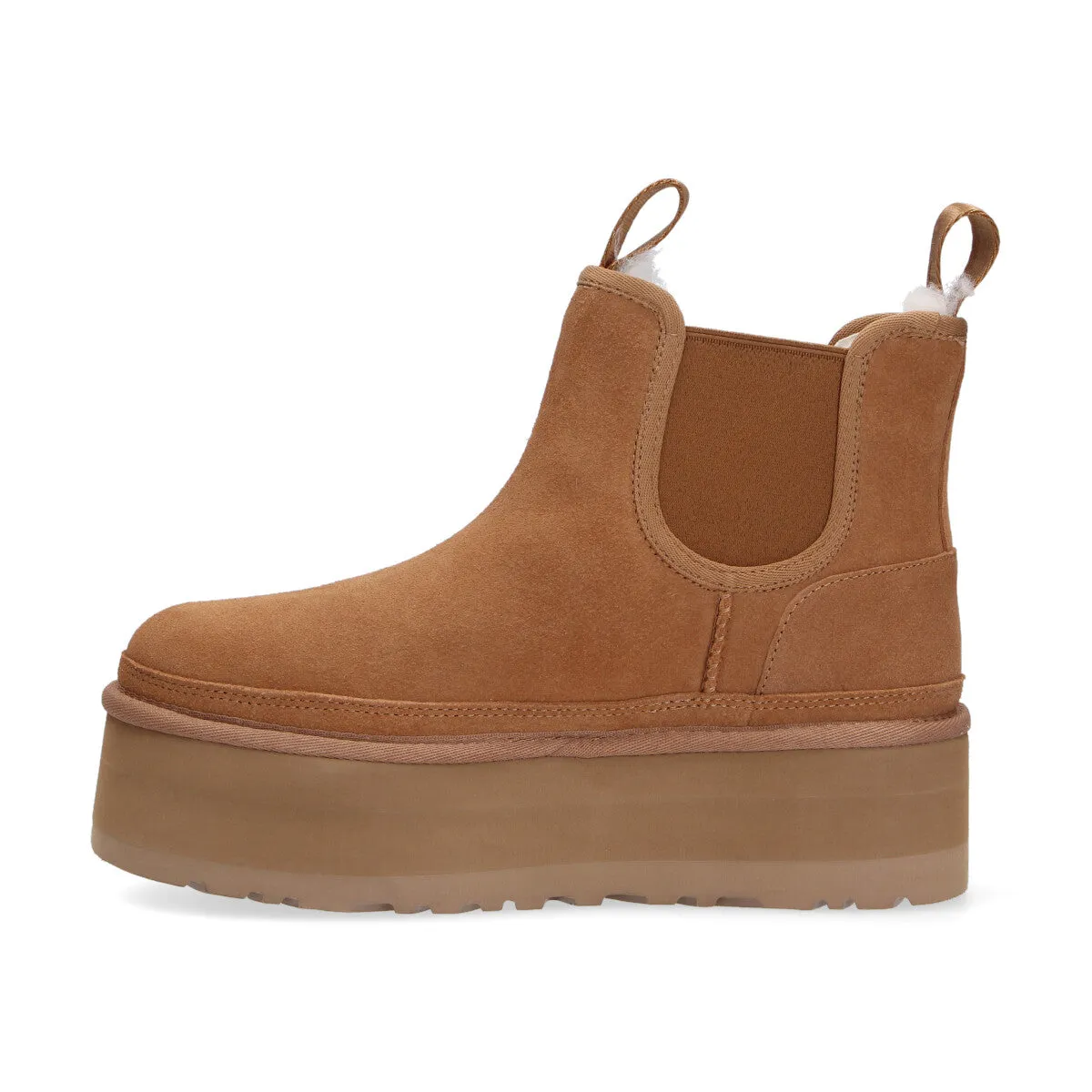 UGG neumel platform chelsea cuoio