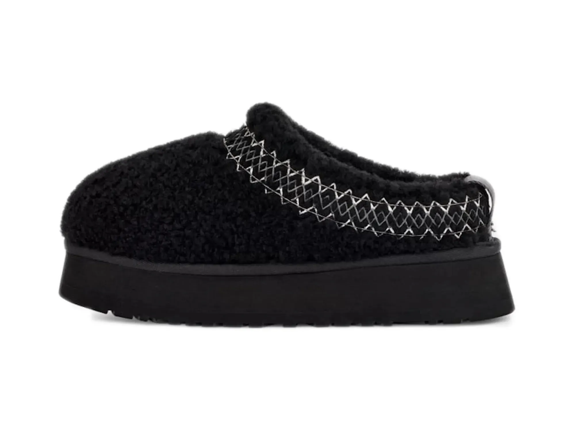 UGG Tazz Slipper "Heritage Braid Black"