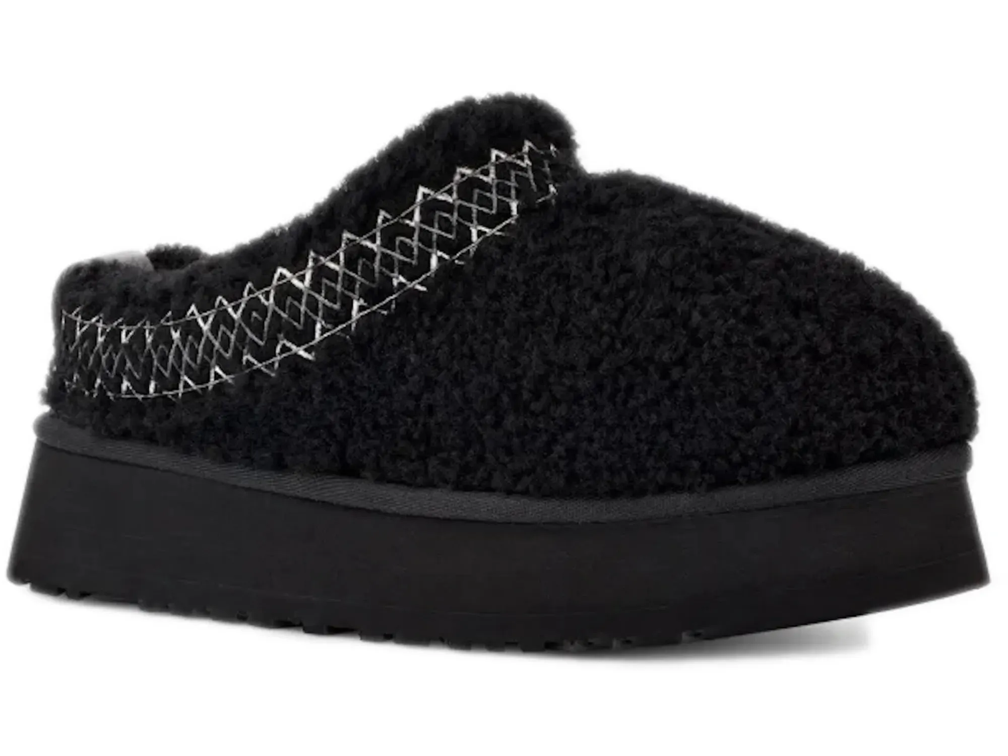 UGG Tazz Slipper "Heritage Braid Black"