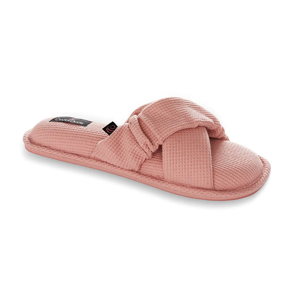 Waffle Jersey X-Band Slide Slipper