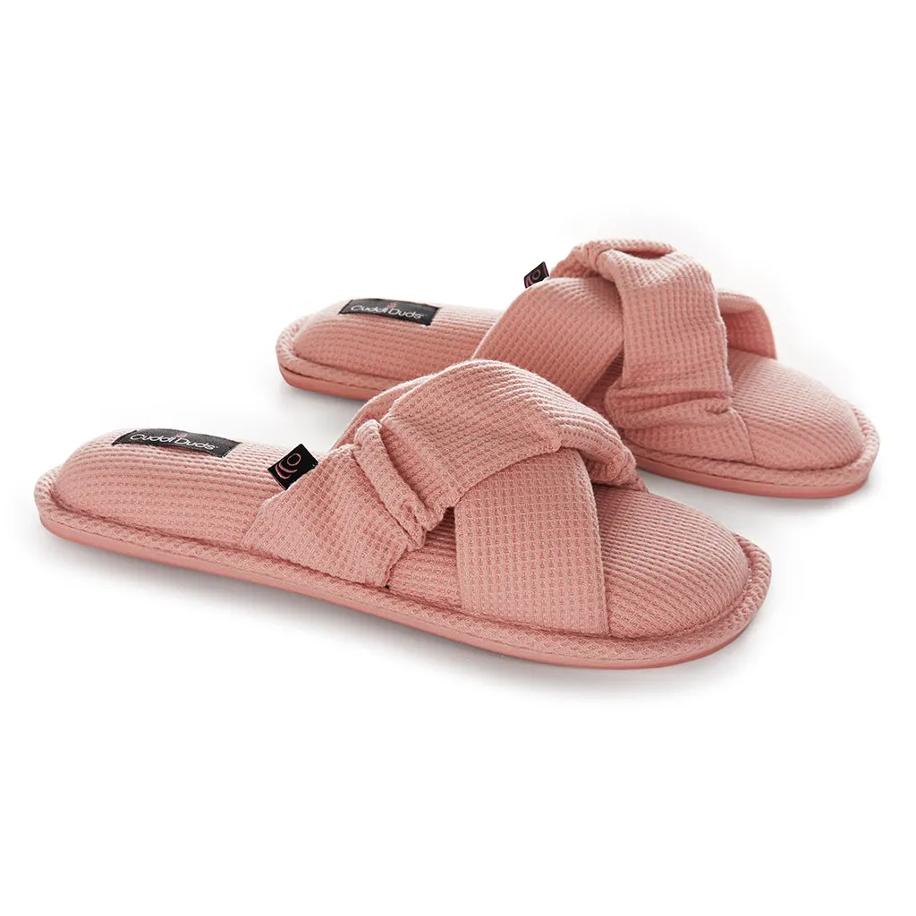 Waffle Jersey X-Band Slide Slipper