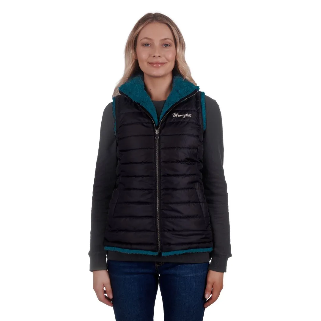 Wrangler Womens Montana Reversible Vest