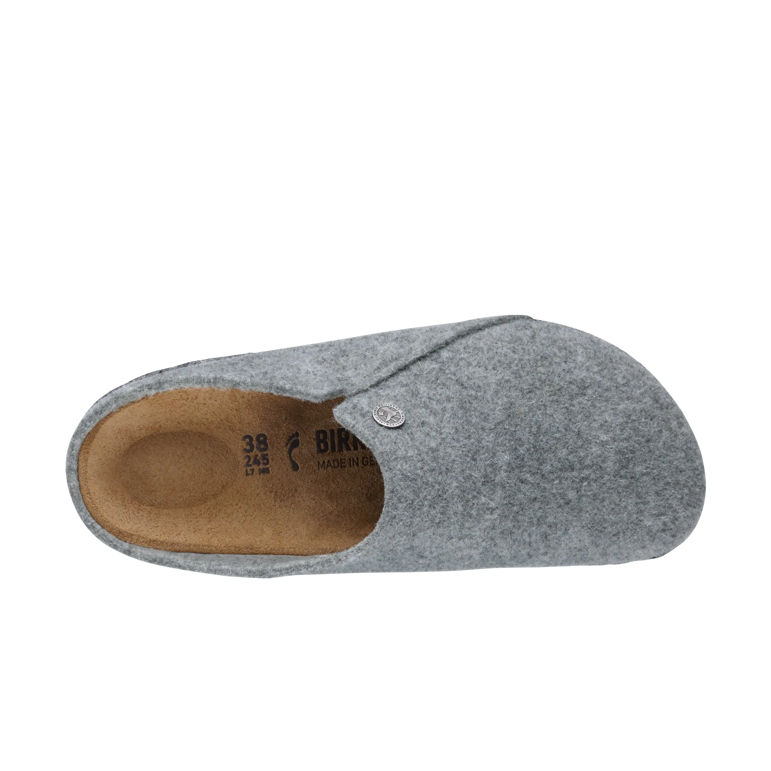 Zermatt Light Grey Wool Felt